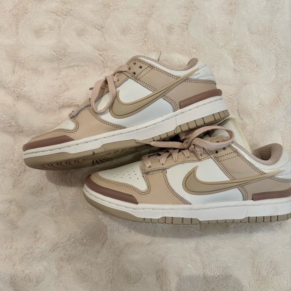 NEW without Box Nike Dunk Low Twist Tan - Picture 5 of 8